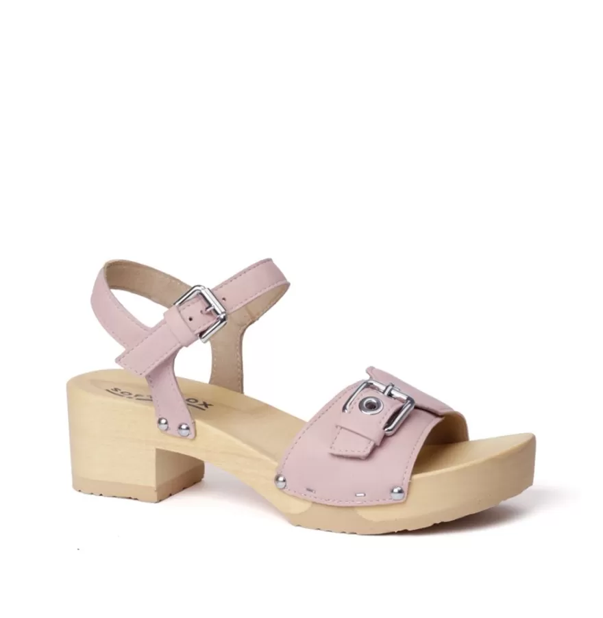 Sandals<SOFTCLIX Pepita Nappa Blush (Nature)