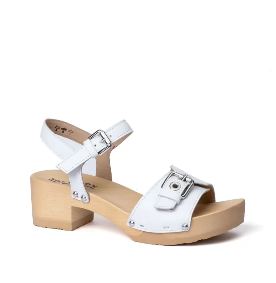 Sandals<SOFTCLIX Pepita Nappa White (Nature)