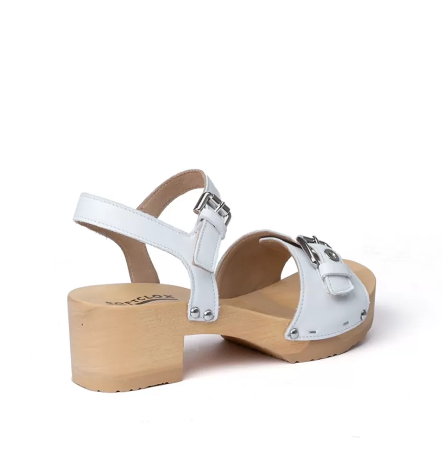 Sandals<SOFTCLIX Pepita Nappa White (Nature)