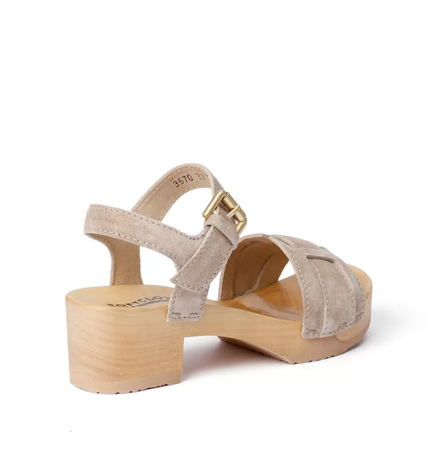 Sandals<SOFTCLIX Peppina Cashmere Taupe (Nature)