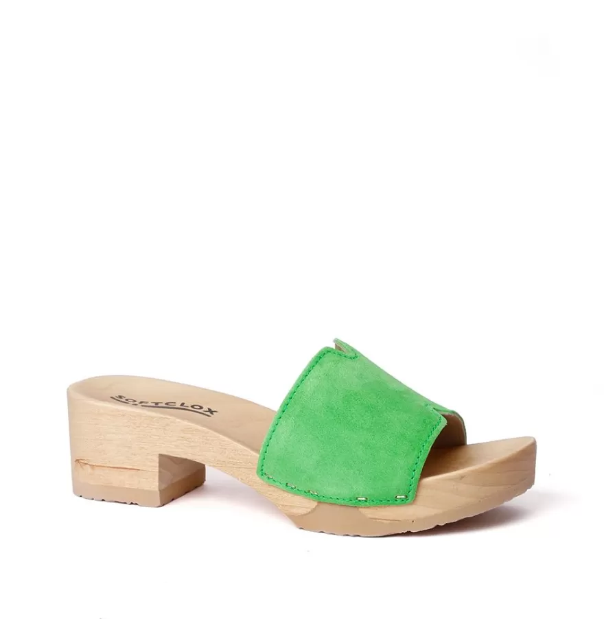 Mules<SOFTCLIX Pirella Cashmere Green (Nature)