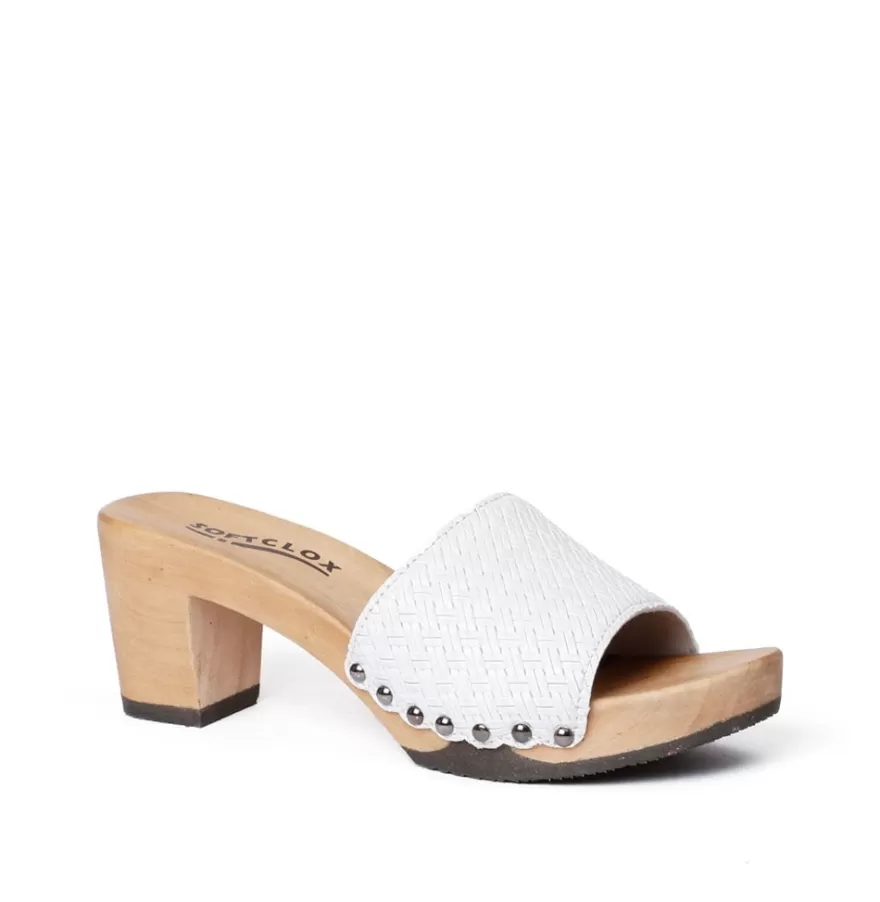 Mules<SOFTCLIX Romy Twist Bianco (Hazelnut)