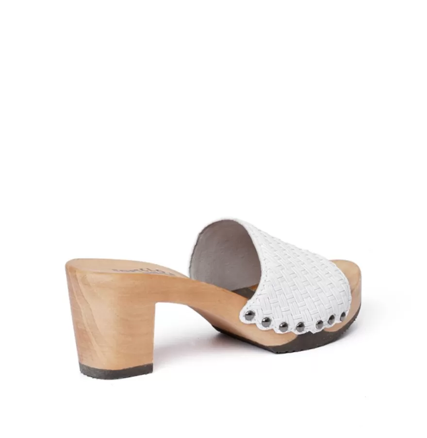 Mules<SOFTCLIX Romy Twist Bianco (Hazelnut)