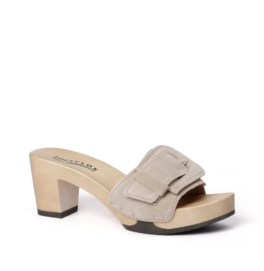 Mules<SOFTCLIX Ronja Cashmere Taupe (Hazelnut)