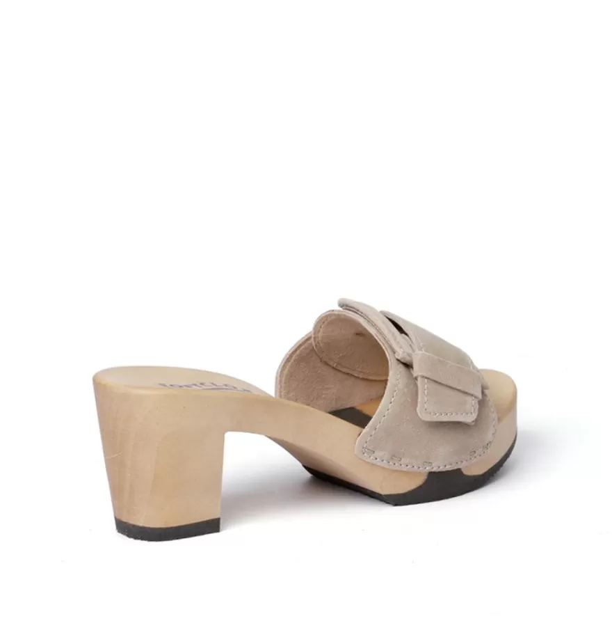 Mules<SOFTCLIX Ronja Cashmere Taupe (Hazelnut)