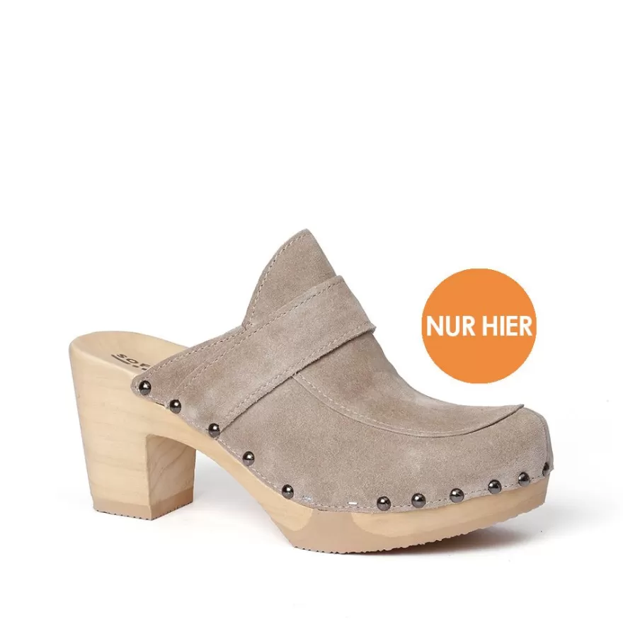 Clogs<SOFTCLIX Shelly Cashmere Taupe (Nature)