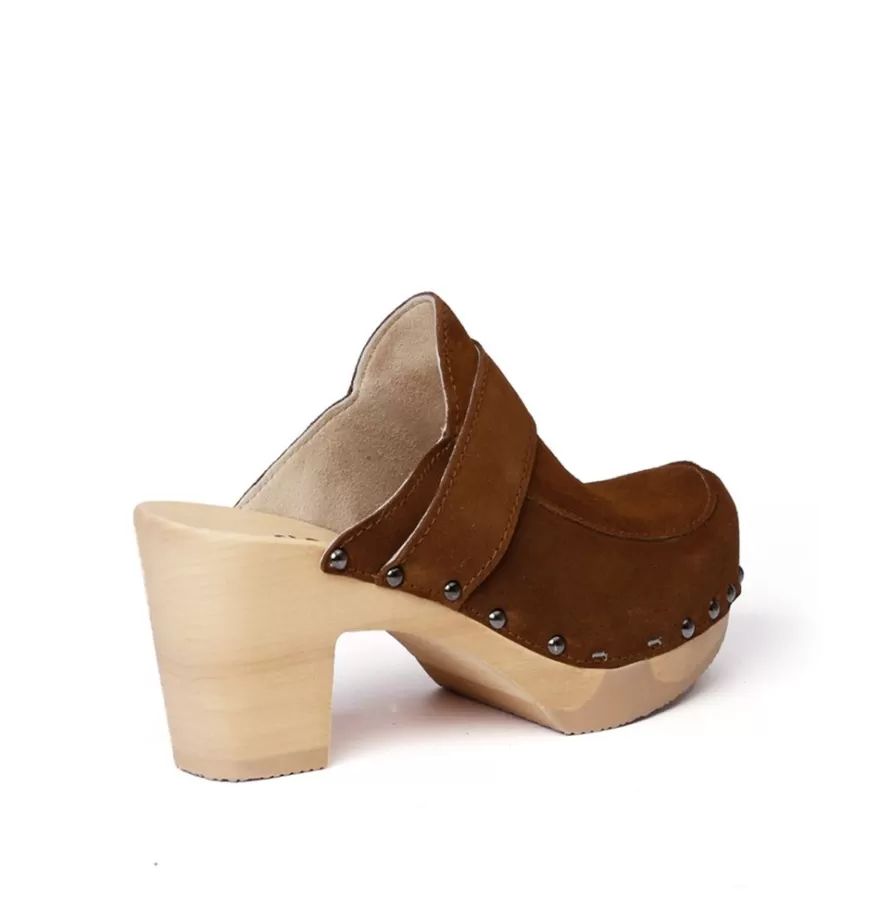 Clogs<SOFTCLIX Shelly Cashmere Whiskey (Nature)