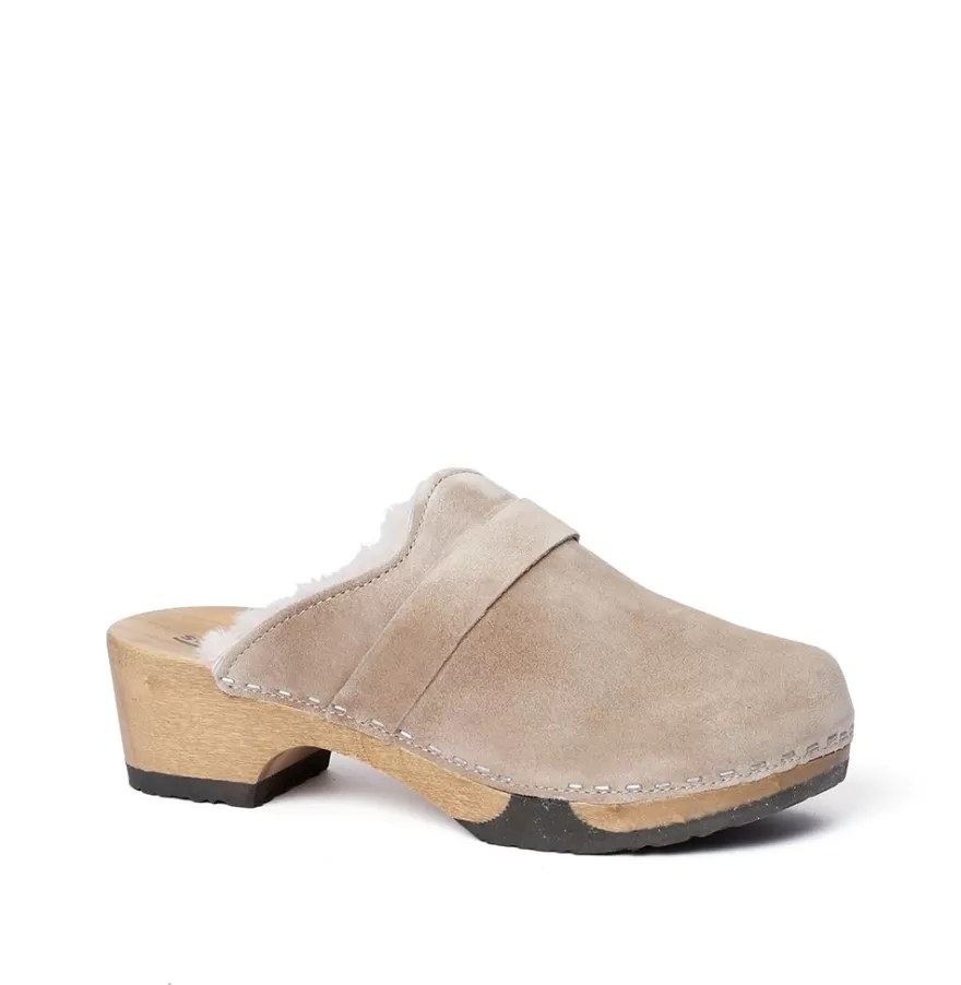 Clogs<SOFTCLIX Taira Cashmere/Ls Taupe (Hazelnut)