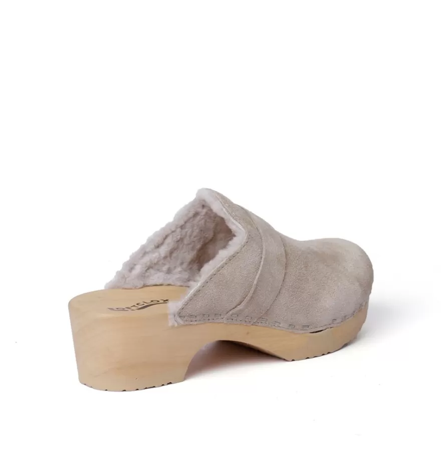 Clogs<SOFTCLIX Taira Cashmere/Ls Taupe (Nature)