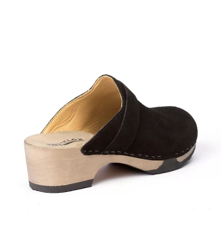 Clogs<SOFTCLIX Tamina Cashmere Black (Hazelnut)