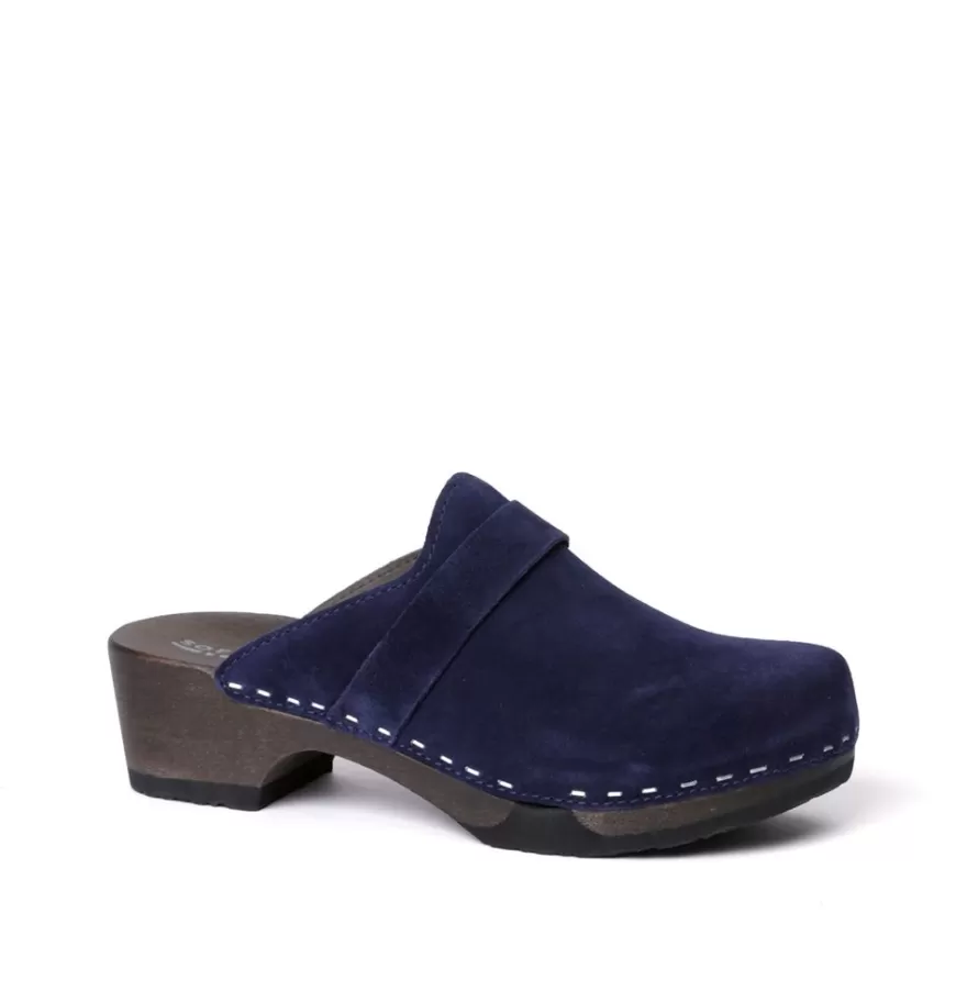 Clogs<SOFTCLIX Tamina Cashmere Midnight (Dark)