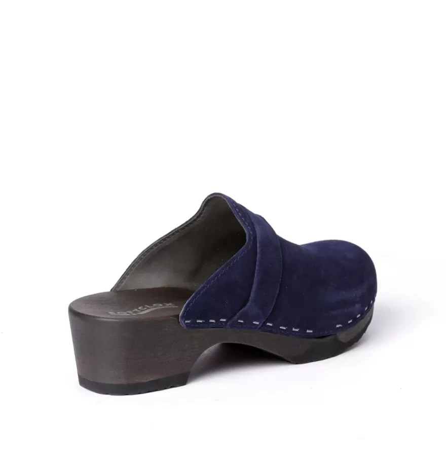 Clogs<SOFTCLIX Tamina Cashmere Midnight (Dark)