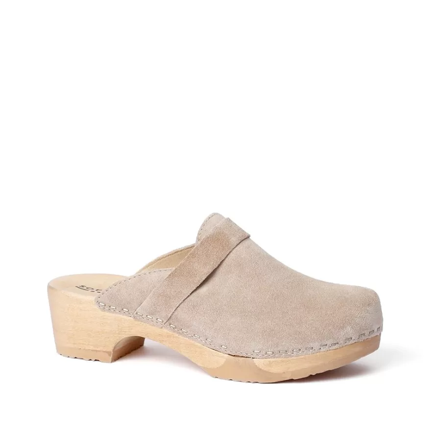 Clogs<SOFTCLIX Tamina Cashmere Taupe (Nature)