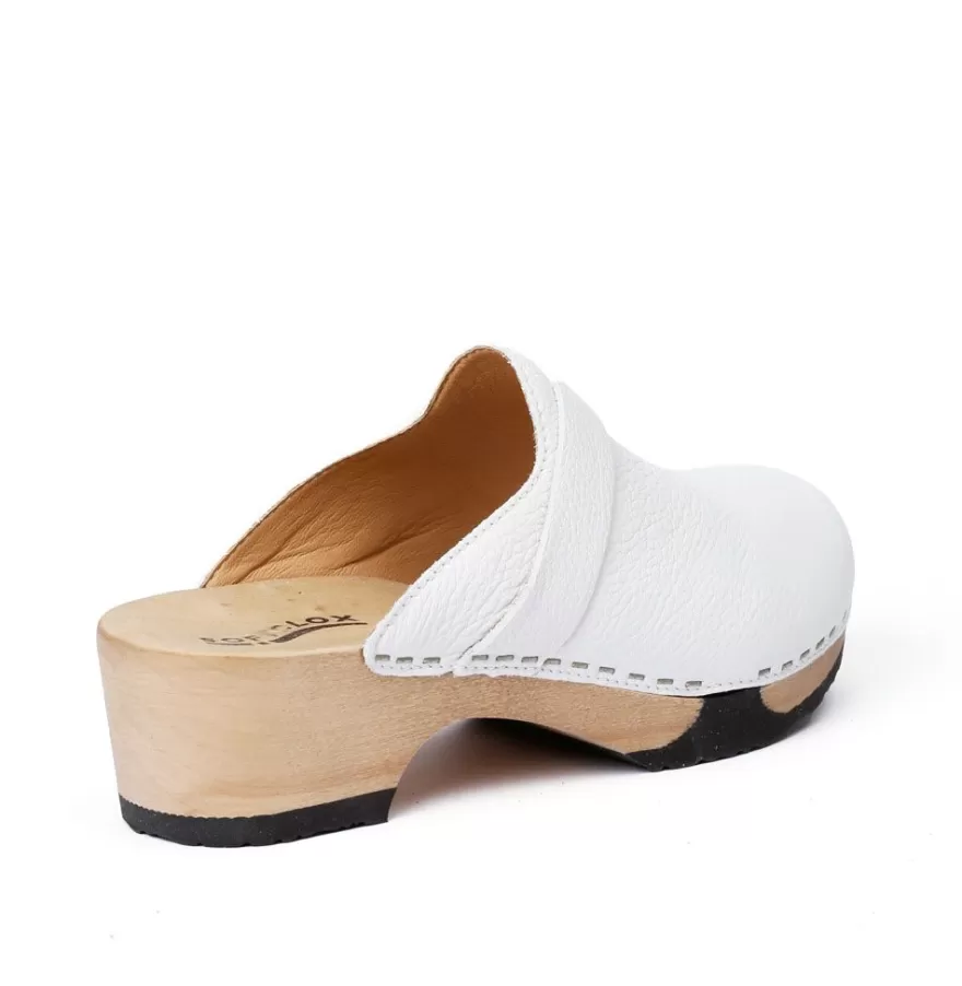 Clogs<SOFTCLIX Tamina Nappa White (Hazelnut)