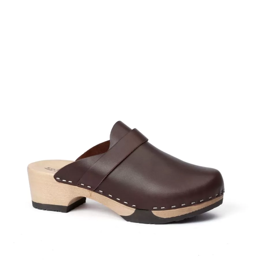 Clogs<SOFTCLIX Tamina Softnappa Moro (Hazelnut)