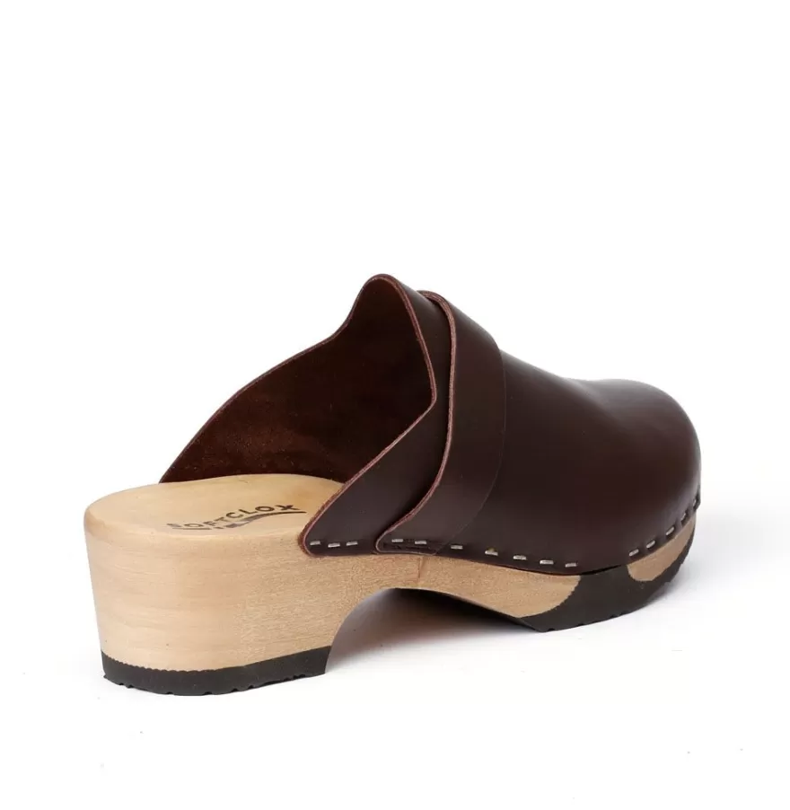 Clogs<SOFTCLIX Tamina Softnappa Moro (Hazelnut)