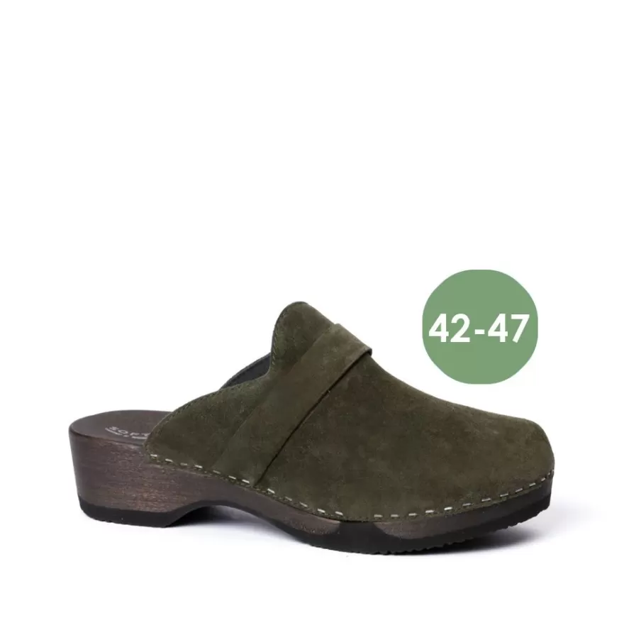 Clogs<SOFTCLIX Tamino Cashmere Darkoliv (Dark)