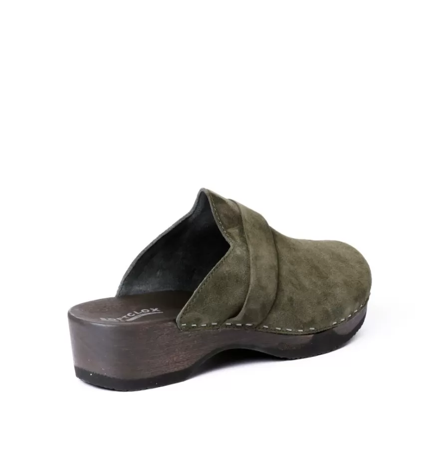 Clogs<SOFTCLIX Tamino Cashmere Darkoliv (Dark)