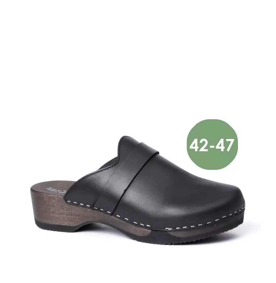 Clogs<SOFTCLIX Tamino Softnappa Black (Dark)