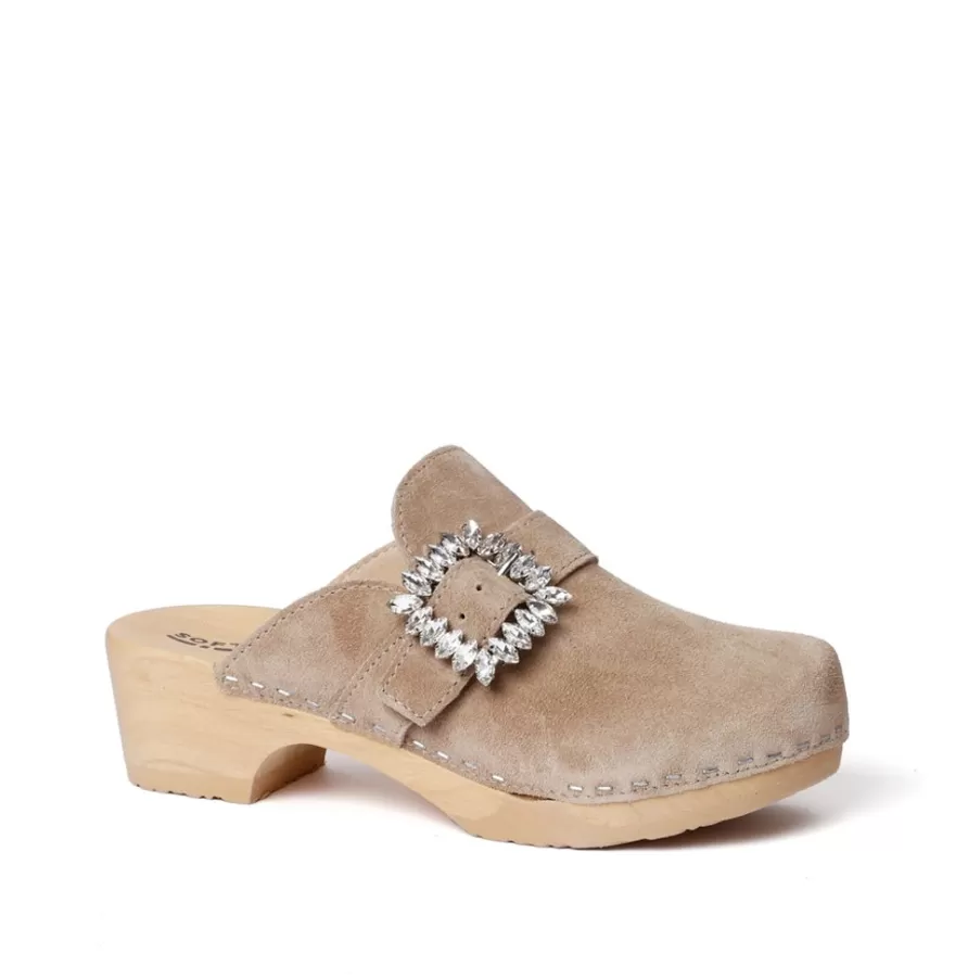 Clogs<SOFTCLIX Teodora Cashmere Taupe (Nature)