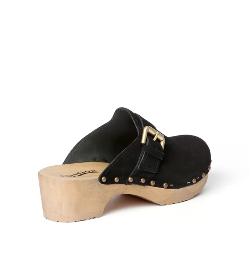 Clogs<SOFTCLIX Tomma Cashmere Black (Nature)