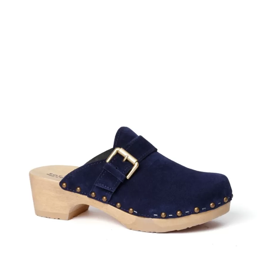 Clogs<SOFTCLIX Tomma Cashmere Midnight (Nature)