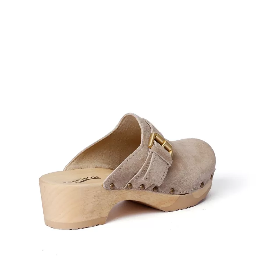 Clogs<SOFTCLIX Tomma Cashmere Taupe (Nature)