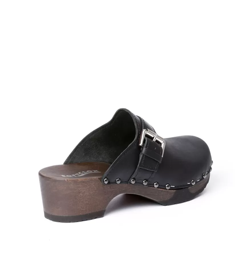 Clogs<SOFTCLIX Tomma Nappa Black (Dark)