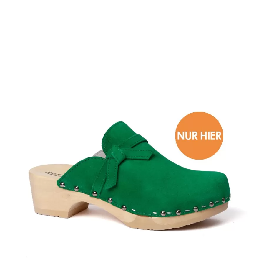 Clogs<SOFTCLIX Torina Cashmere Fashiongreen (Nature)